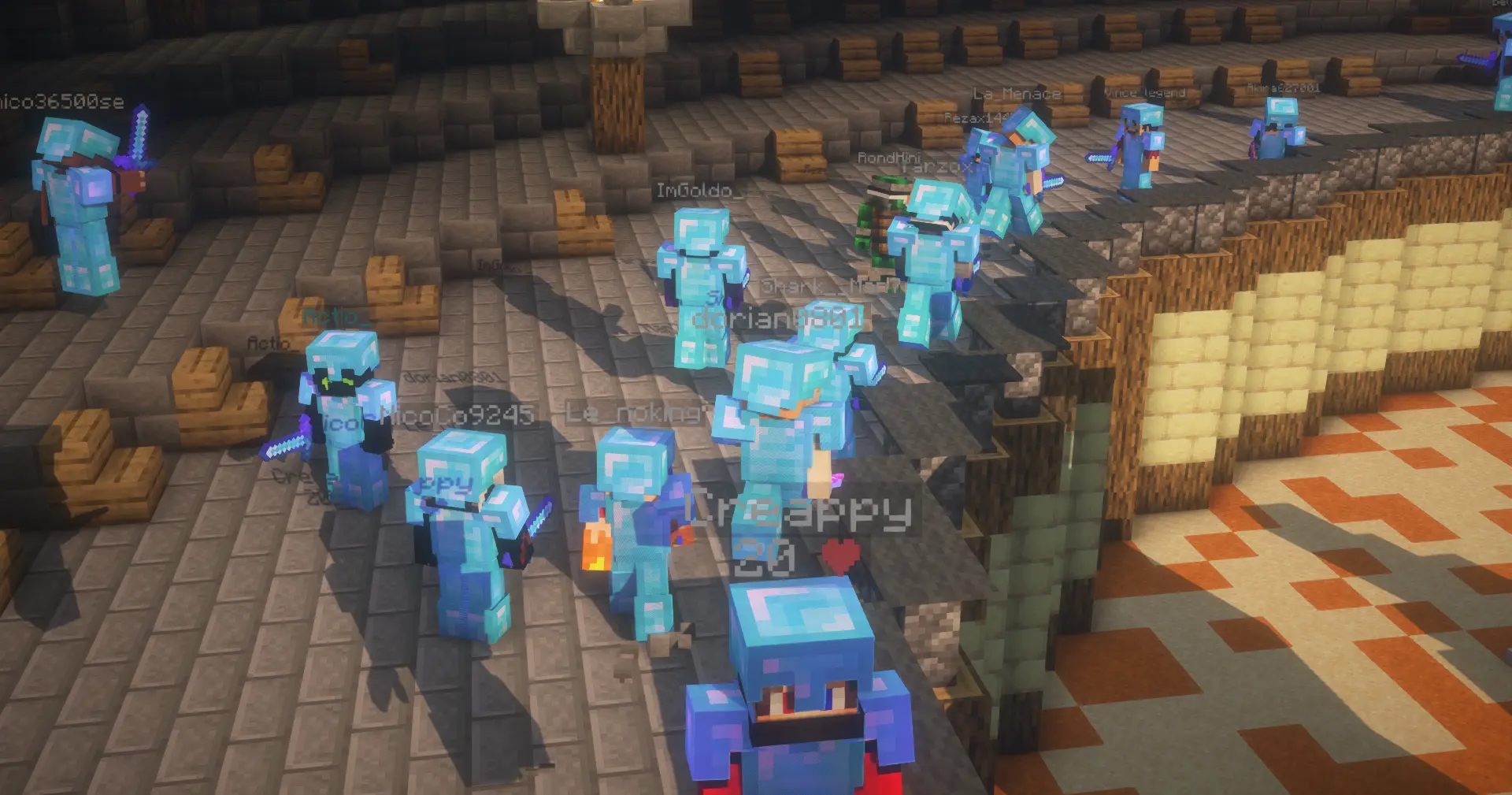 Serveur Minecraft PVP Faction - Battle Adventure